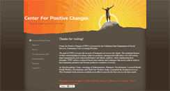 Desktop Screenshot of centerforpositivechanges.org
